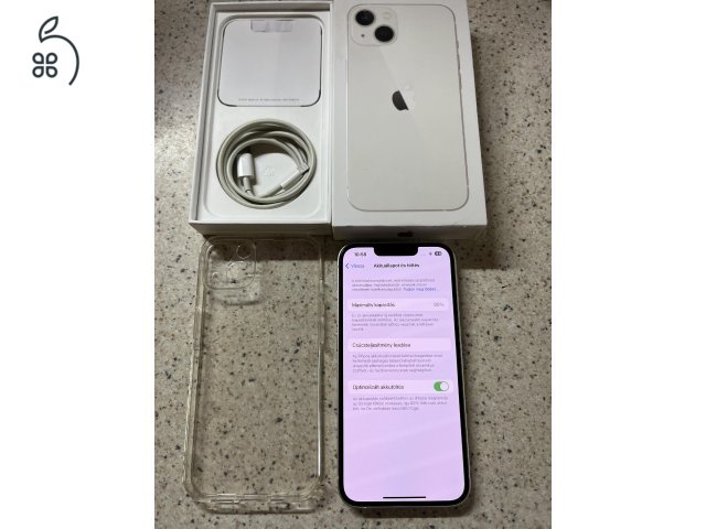 1,5 éves hibátlan,gyárifüggetlen iPhone 13 128gb eladó