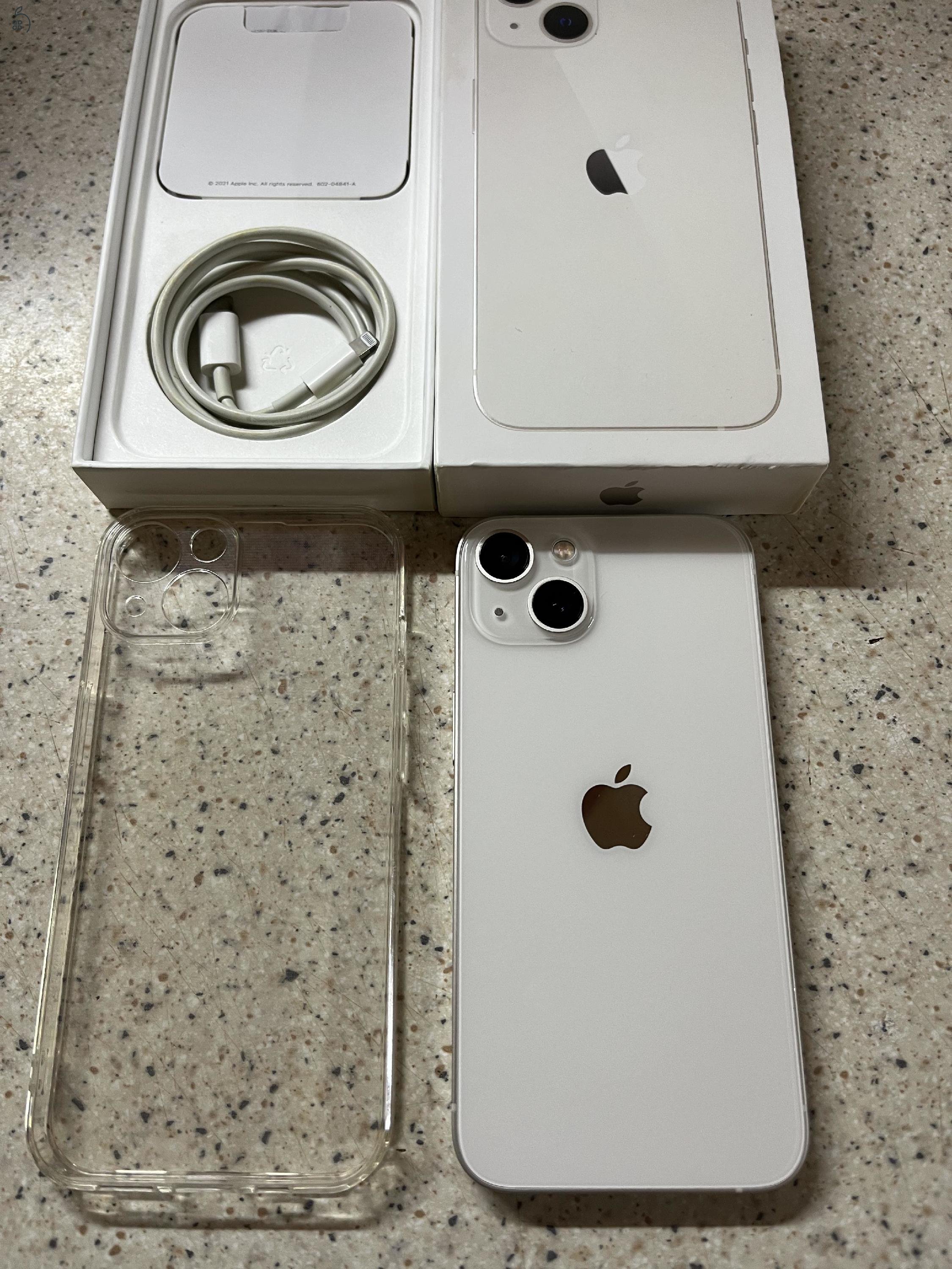 1,5 éves hibátlan,gyárifüggetlen iPhone 13 128gb eladó