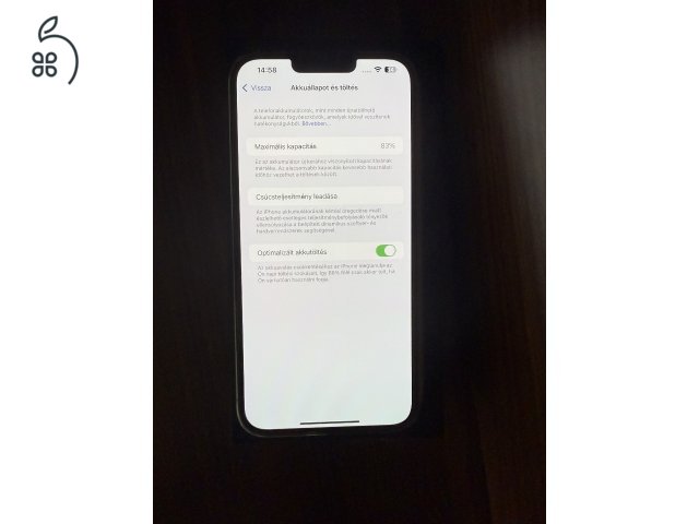 Iphone 13 Pro Max 512GB Silver 83% Akkumlátor 