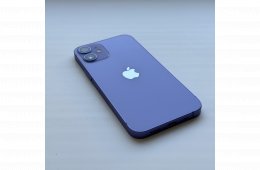 GYÖNYÖRŰ iPhone 12 mini 64GB Purple - 1ÉV GARANCIA - Kártyfüggetlen, 100% Akkumulátor