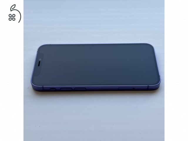 GYÖNYÖRŰ iPhone 12 mini 64GB Purple - 1ÉV GARANCIA - Kártyfüggetlen, 100% Akkumulátor