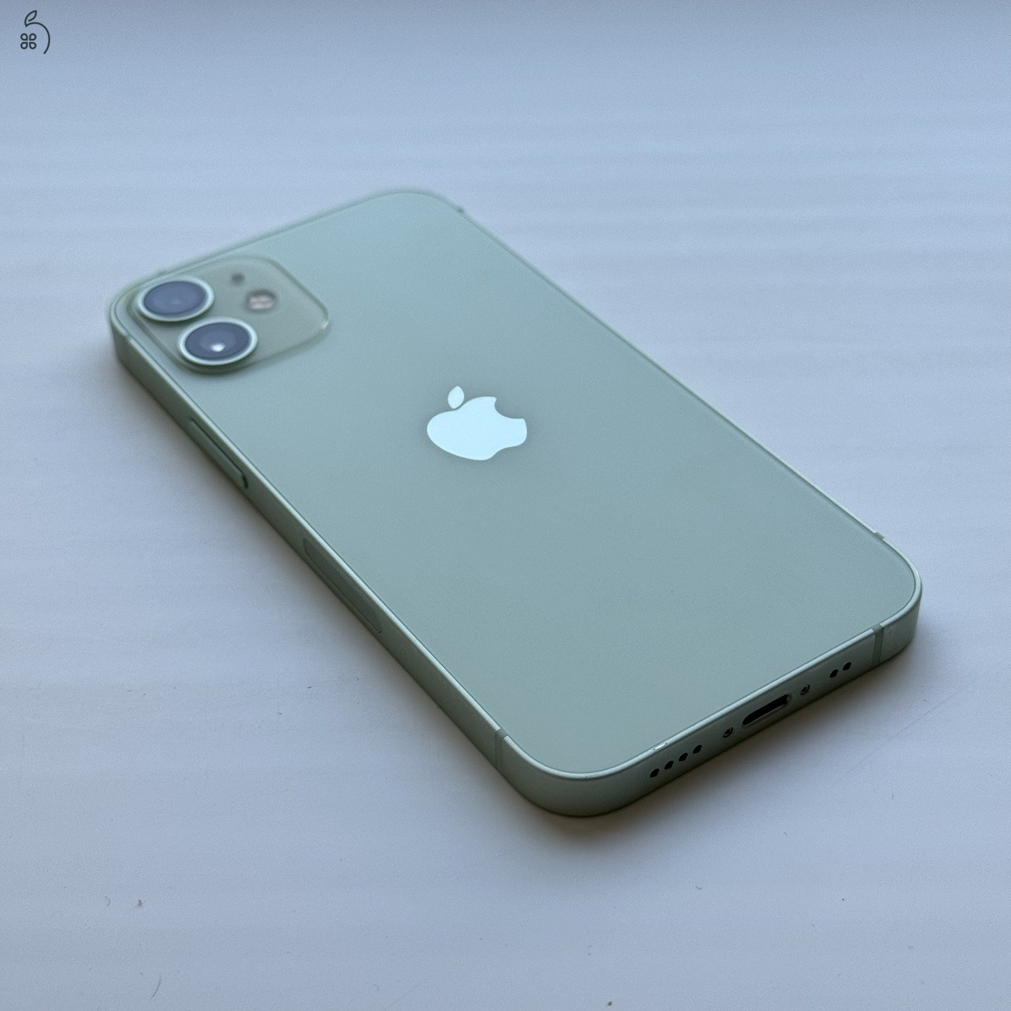 GYÖNYÖRŰ iPhone 12 mini 64GB Green Kártyafüggetlen, 1 ÉV GARANCIA, 100% Akkumulátor