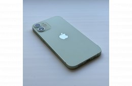 GYÖNYÖRŰ iPhone 12 mini 64GB Green Kártyafüggetlen, 1 ÉV GARANCIA, 100% Akkumulátor