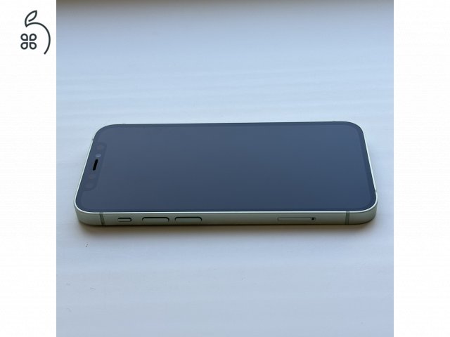 GYÖNYÖRŰ iPhone 12 mini 64GB Green Kártyafüggetlen, 1 ÉV GARANCIA, 100% Akkumulátor