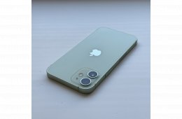 GYÖNYÖRŰ iPhone 12 mini 64GB Green Kártyafüggetlen, 1 ÉV GARANCIA, 100% Akkumulátor