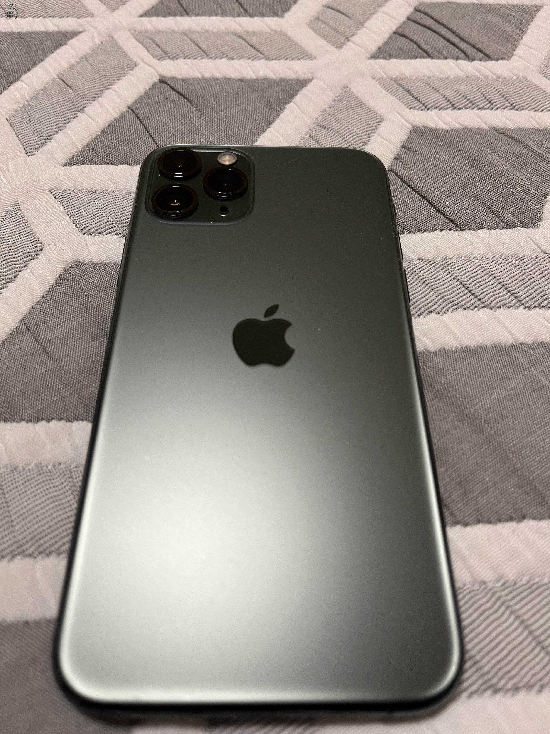 Garanciában cserélt Iphone 11 Pro, midnight green, 64 gb, hibátlan!