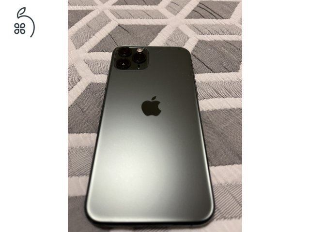 Garanciában cserélt Iphone 11 Pro, midnight green, 64 gb, hibátlan!