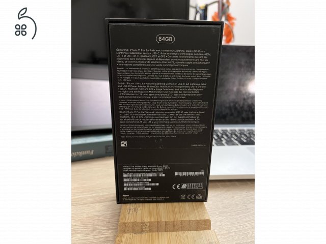 Garanciában cserélt Iphone 11 Pro, midnight green, 64 gb, hibátlan!