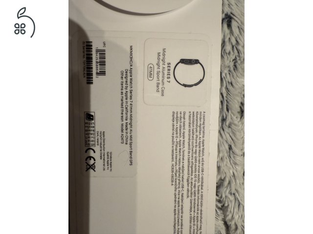 Apple Watch Series 7 41 mm midnight alu