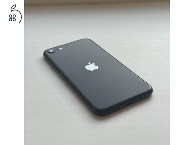 GYÖNYÖRŰ iPhone SE 2020 128GB Black - Kártyafüggetlen, 1 ÉV GARANCIA, 100% Akkumulátor