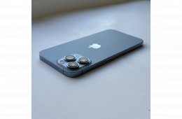 HIBÁTLAN iPhone 13 Pro Max 128GB Sierra Blue - Kártyafüggetlen, 99% Akkumulátor