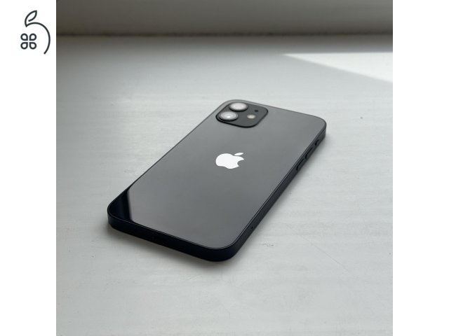 iPhone 12 64GB Black - Kártyfüggetlen, 1 ÉV GARANCIA, 85% Akkumulátor