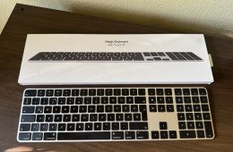 Újszerű, magyar kiosztású Apple Magic Keyboard, Touch ID-val, numpad-dal