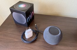 Újszerű Apple HomePod mini - fekete