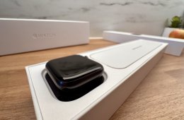 Apple Watch S5 44mm - végig tokban tartott, gyári bontatlan szíjjal