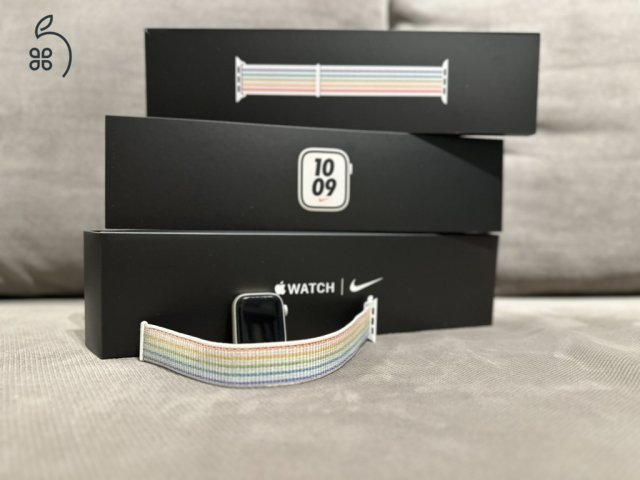 Apple watch S7 41mm  + Celular, csillagfény színű  eladó