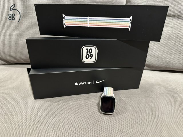 Apple watch S7 41mm  + Celular, csillagfény színű  eladó