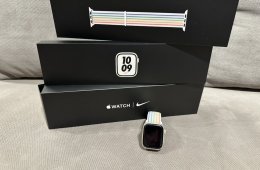 Apple watch S7 41mm  + Celular, csillagfény színű  eladó