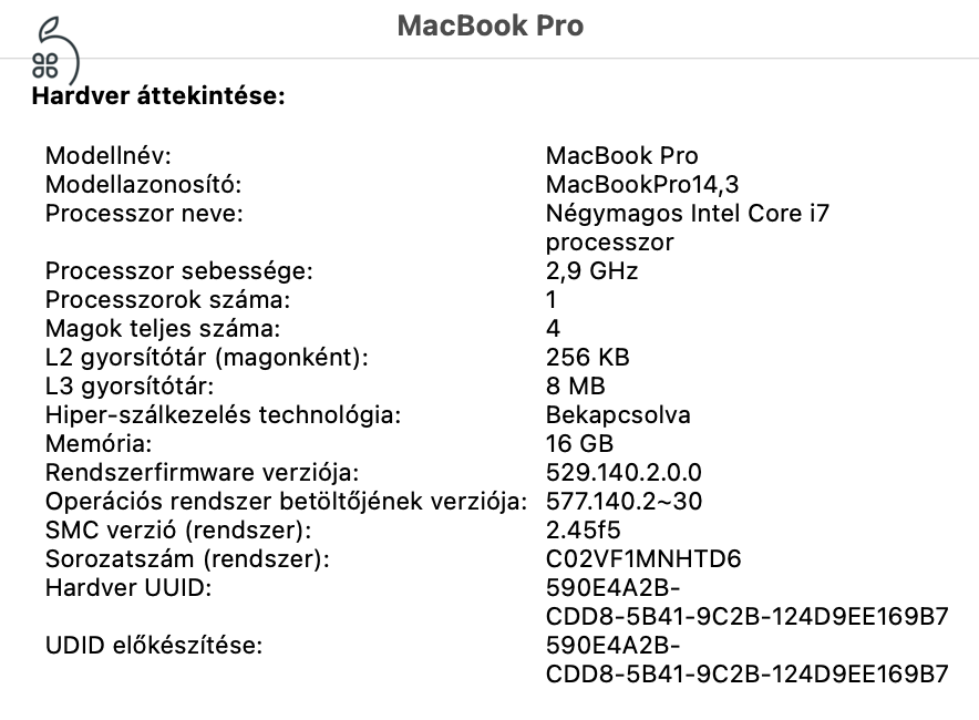 MacBook Pro Retina 15