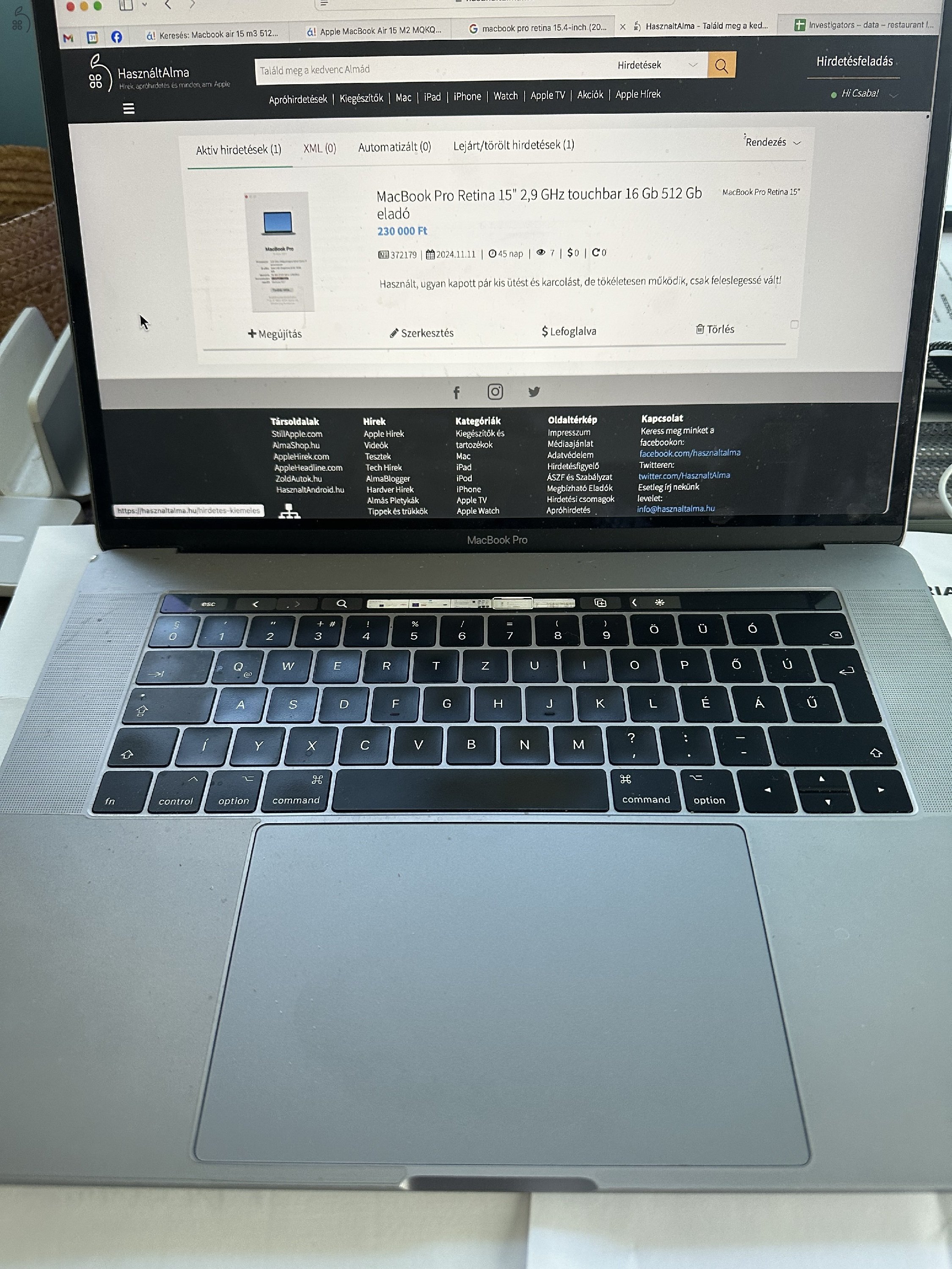 MacBook Pro Retina 15