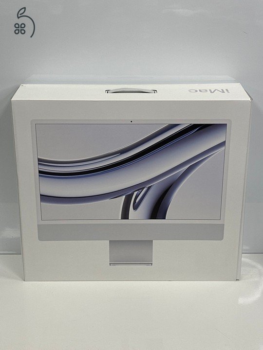 iMac 24” M3 8c/8c 8GB /256GB - (Silver) - Csak 1db! 