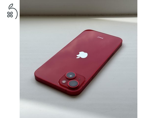 HIBÁTLAN iPhone 14 PLUS 128GB Red - 1 ÉV GARANCIA, Kártyafüggetlen, 96% Akkumulátor