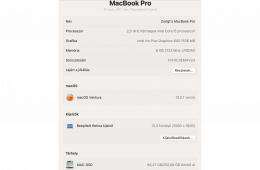 Használt MacBook Pro 13