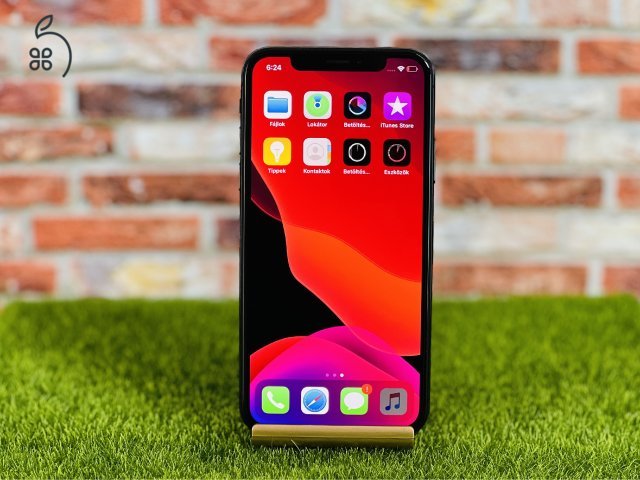 Eladó iPhone X 64 GB Space Gray 100% szép állapotú - 12 HÓ GARANCIA - 016