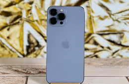 Eladó iPhone 13 Pro Max 128 GB Sierra Blue 100% aksi szép állapotú - 12 HÓ GARANCIA