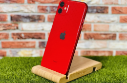 Eladó iPhone 11 64 GB PRODUCT RED 100% aksi szép állapotú - 12 HÓ GARANCIA