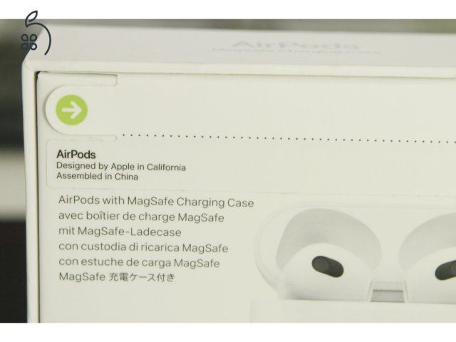 Airpods 3 gen., MagSafe töltőtok - új, bontatlan 