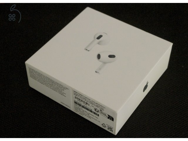 Airpods 3 gen., MagSafe töltőtok - új, bontatlan 