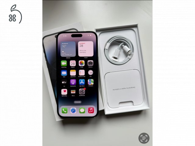 iPhone 14 pro max 256gb fekete