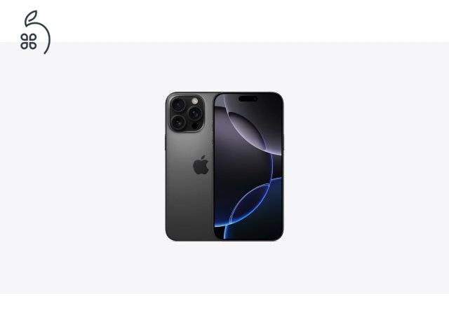 iPhone 16 Pro Max 512 GB - fekete titán - 1 Év Apple garancia