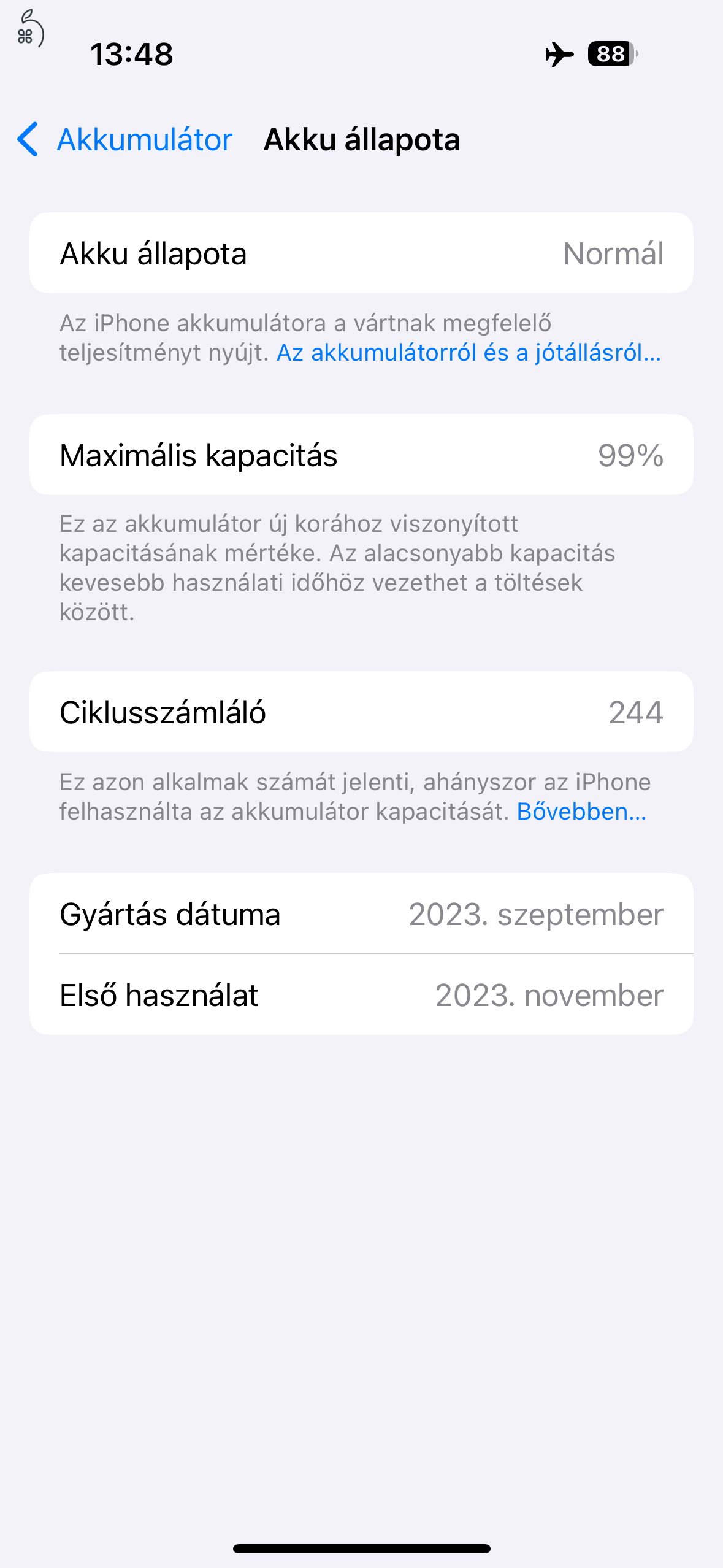 Iphone 15 Pro / Titánium / 128GB