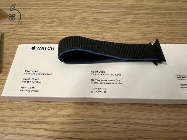 Apple Watch 44mm Band: Charcoal Sport Loop