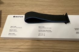 Apple Watch 44mm Band: Charcoal Sport Loop