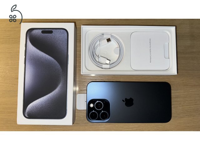 iPhone 15 Pro Max 256GB Kártyafüggetlen Garanciás!