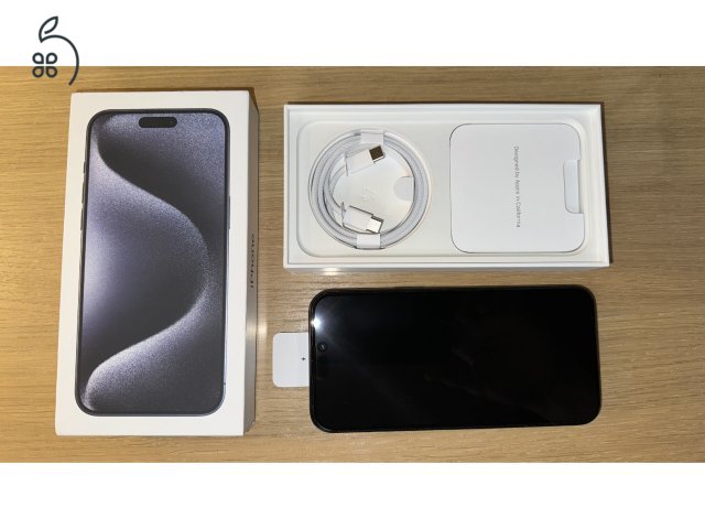 iPhone 15 Pro Max 256GB Kártyafüggetlen Garanciás!