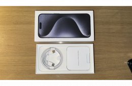 iPhone 15 Pro Max 256GB Kártyafüggetlen Garanciás!