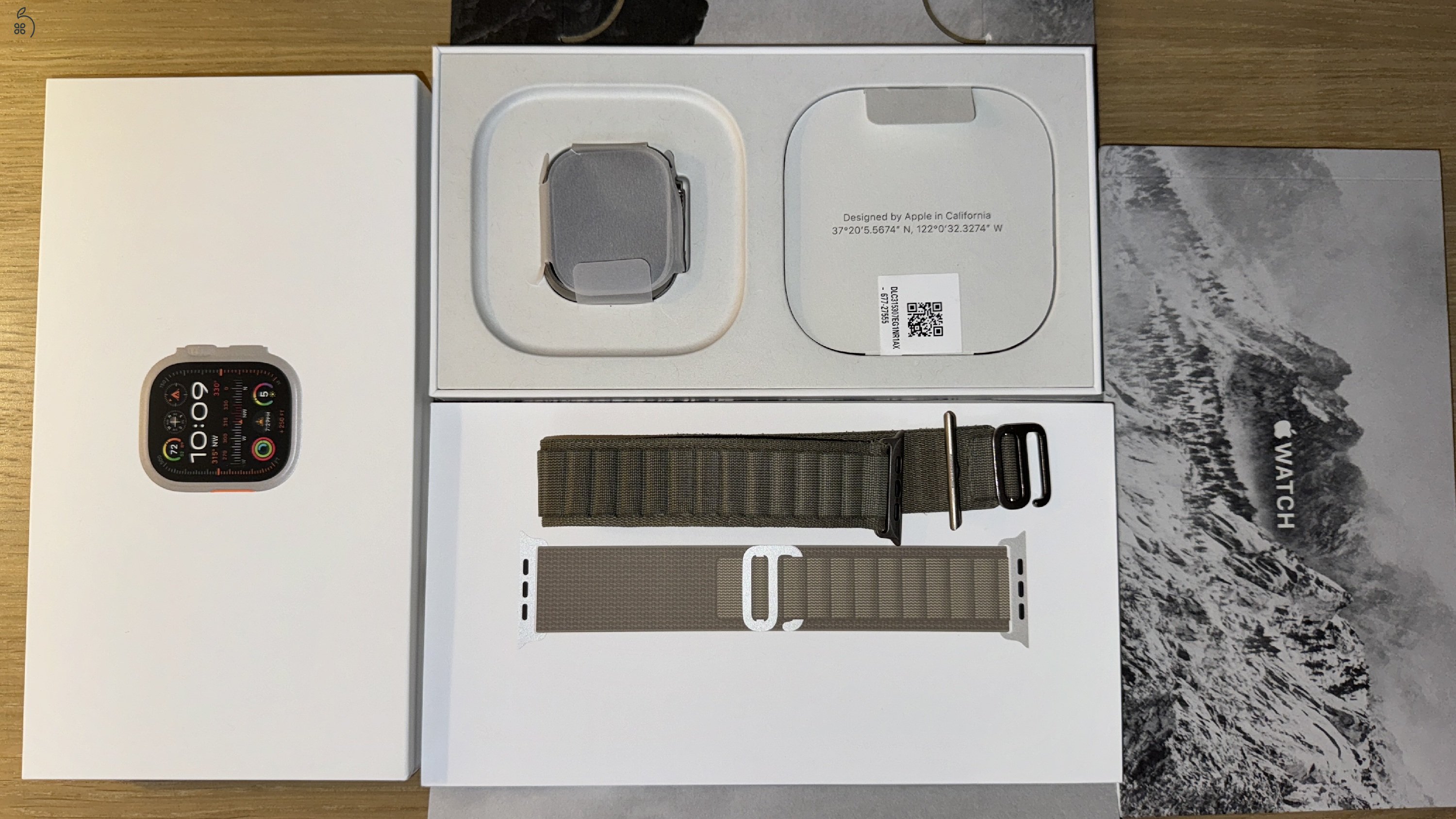 Apple Watch Ultra 2 49mm - Titán Tok - GPS + Cellular (E-SIM)