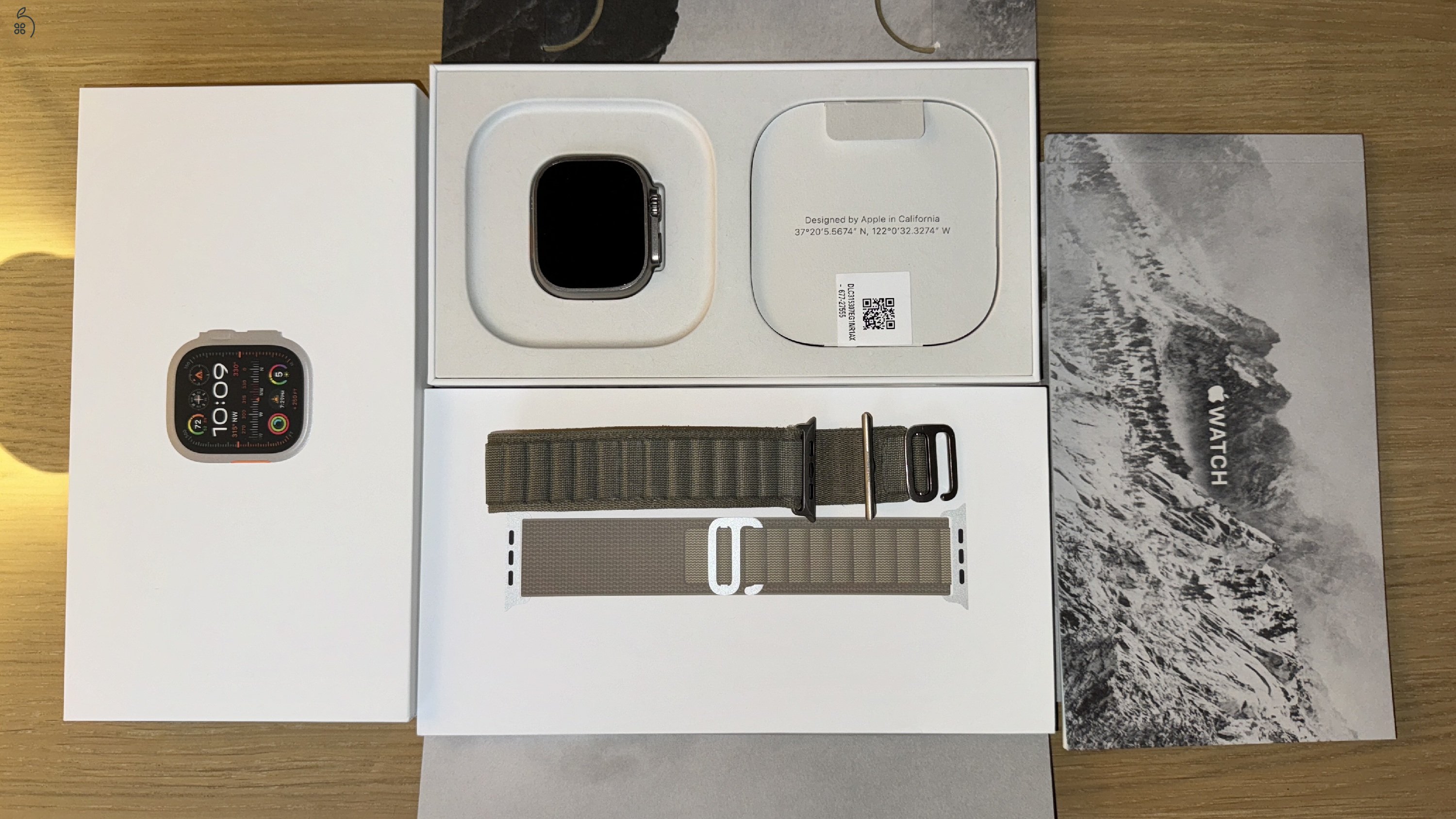 Apple Watch Ultra 2 49mm - Titán Tok - GPS + Cellular (E-SIM)