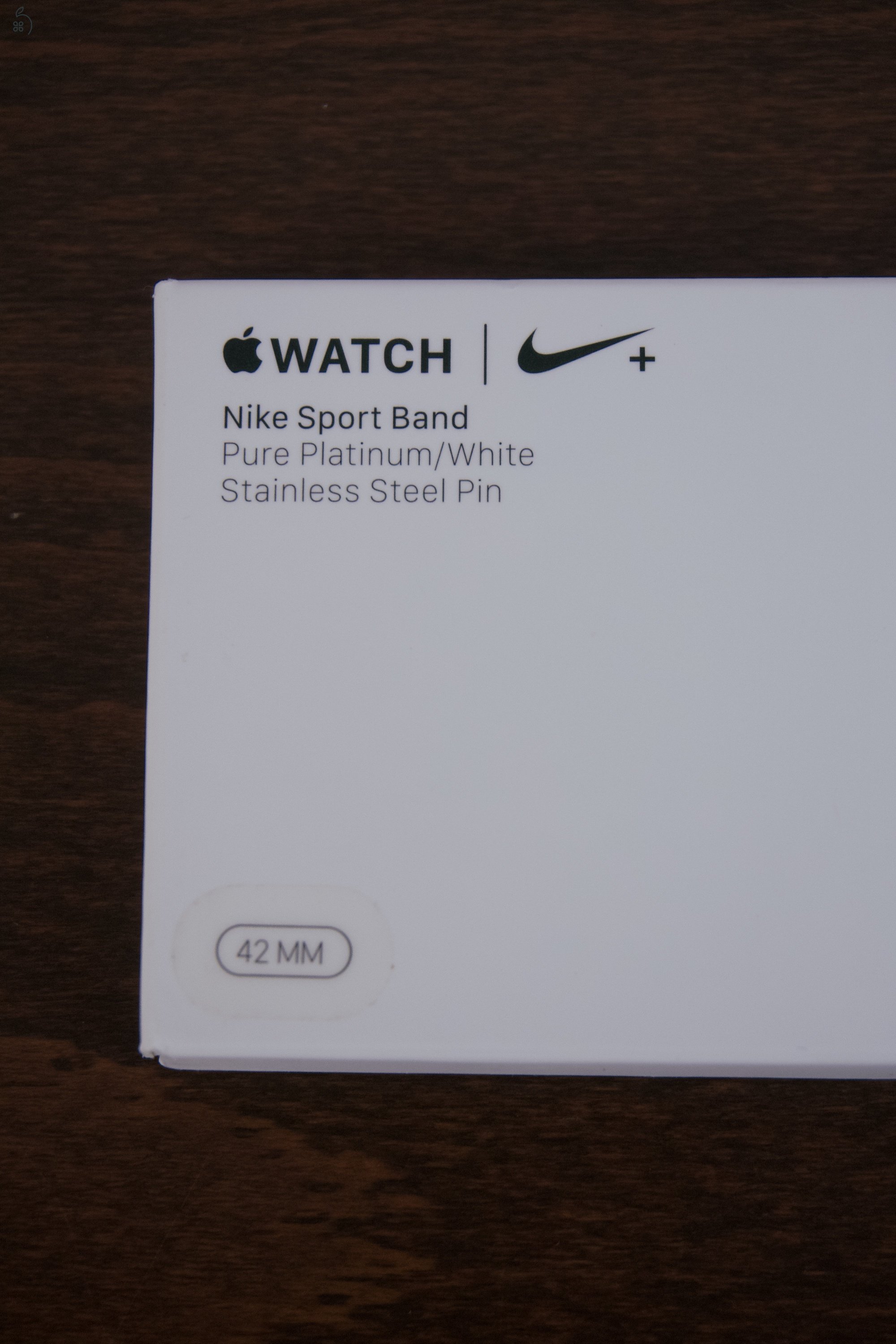 Apple Watch Nike Sportszíj 42-44-45mm Pure platinum-white