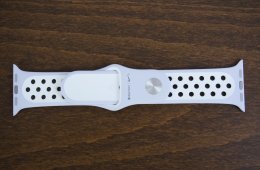 Apple Watch Nike Sportszíj 42-44-45mm Pure platinum-white