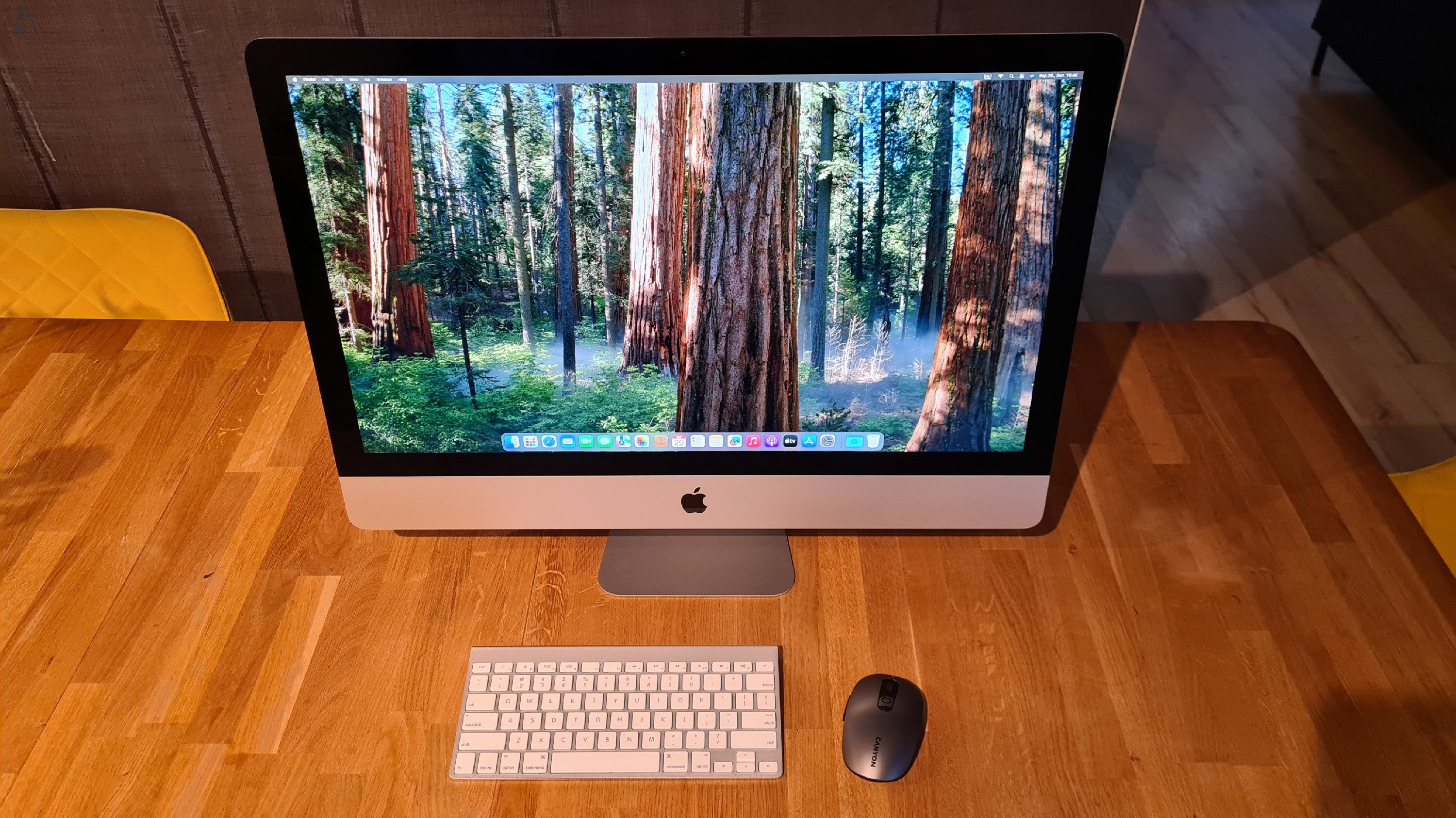 iMac (Retina 5K, 27-inch, 2019) / i5 / 32Gb RAM / 2Tb (fusion drive) / Radeon Pro 580X 8Gb + két hasznos ajándék