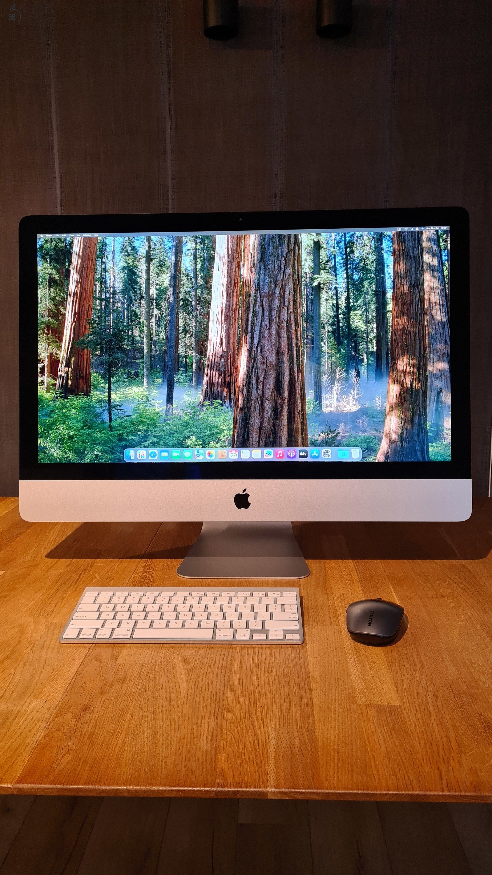 iMac (Retina 5K, 27-inch, 2019) / i5 / 32Gb RAM / 2Tb (fusion drive) / Radeon Pro 580X 8Gb + két hasznos ajándék