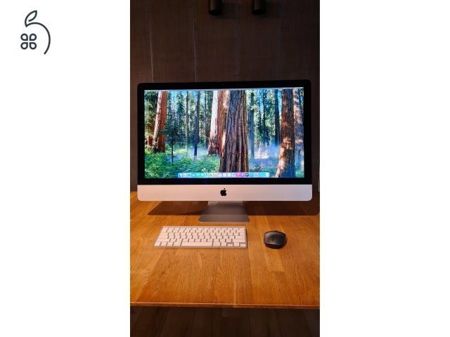 iMac (Retina 5K, 27-inch, 2019) / i5 / 32Gb RAM / 2Tb (fusion drive) / Radeon Pro 580X 8Gb + két hasznos ajándék