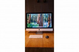 iMac (Retina 5K, 27-inch, 2019) / i5 / 32Gb RAM / 2Tb (fusion drive) / Radeon Pro 580X 8Gb + két hasznos ajándék