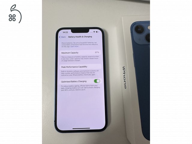 iPhone 13 128GB iStyle vásárlás - kék szín -87%