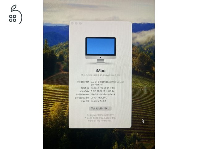 iMac 2019, 21,5